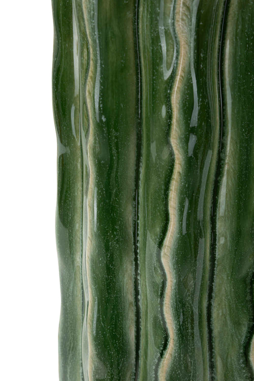 Mauro Ferretti vaas - Ø 12x31,5 cm - groen