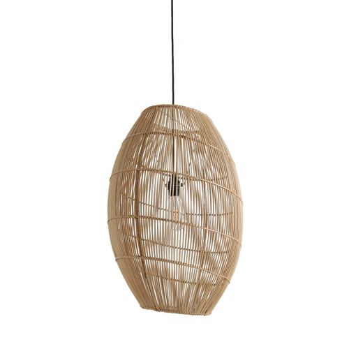 Raw Materials Luna rotan hanglamp Halo - Ø 40x60 cm