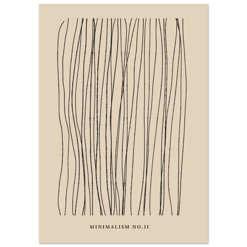 Artfulprints  Abstract - Minimalism   poster A4 21x29.7 cm