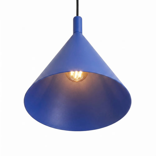 Sollux Lighting Hanglamp NOX 25 ultramarijn - 24,5x24,5x140cm