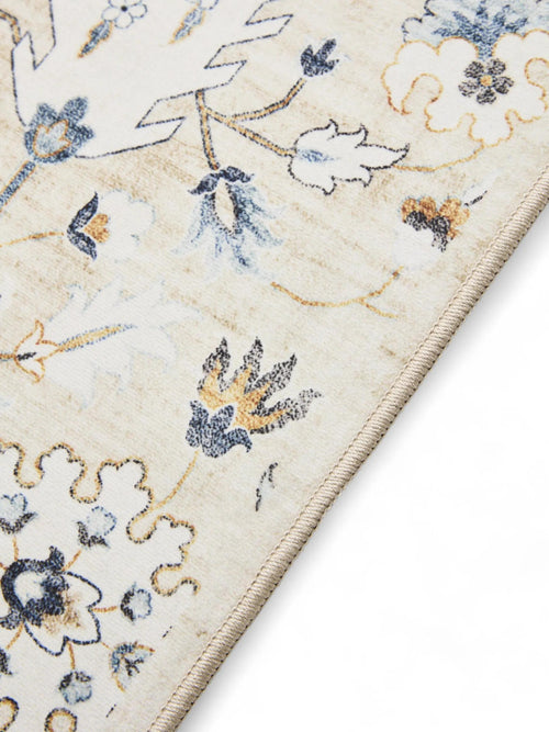 benuta wasbaar vloerkleed George - beige - 140x200 cm