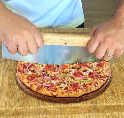 GrillX Luxe Pizzasnijder - Incl. Beschermhoes - vtwonen shop