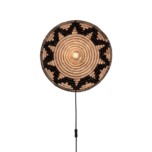 GOOD&MOJO wandlamp Andros - naturel - Ø45cm - vtwonen shop