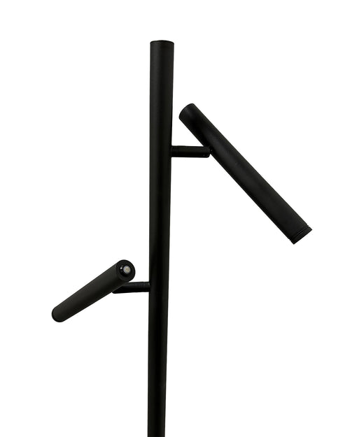 Freelight vloerlamp Luogo - 2 lichts - 25  x 150   cm - zwart - vtwonen shop