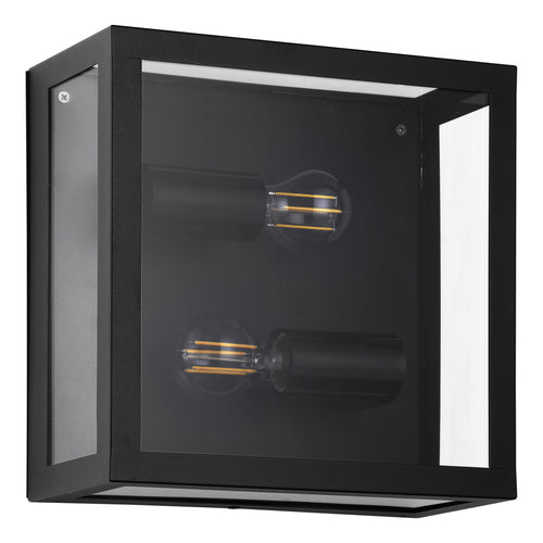 EGLO wandlamp buiten Alamonte 1 - e27 - 29 cm - zwart - vtwonen shop