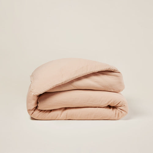 Madura Dekbedovertrek Lou roze perzik 260x240 cm