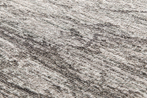 AFK Living vloerkleed Cliff - gerecyclede vezels - grijs - 120x170 cm
