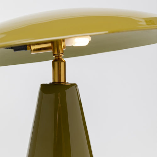 Kare Design Taffellamp Fungo Flat groen