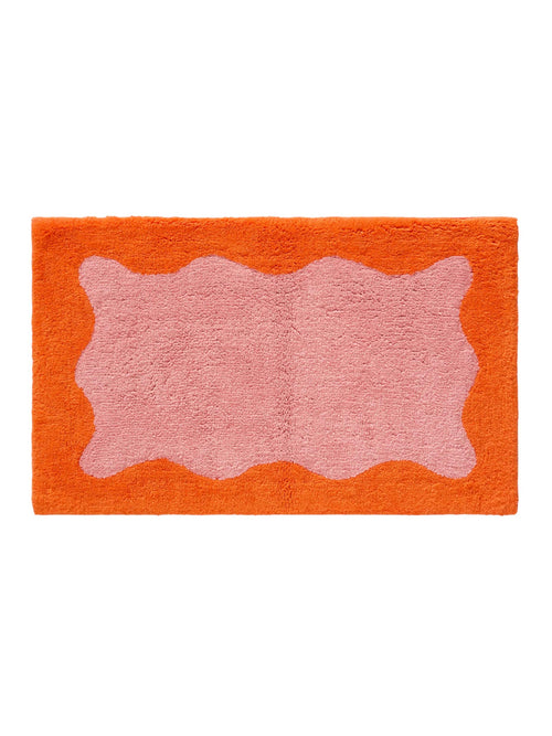 benuta badmat Cara - roze/oranje - 70x120 cm