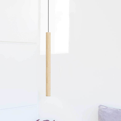 Umage Chimes Tall Hanglamp Natural Oak - Led Lamp - vtwonen shop