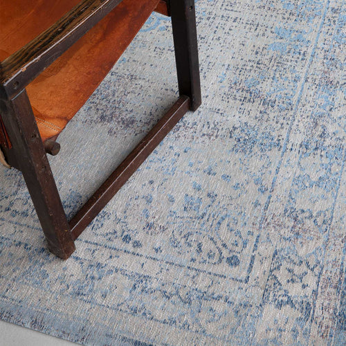Louis De Poortere vloerkleed Fading World Medallion - grijs - 80x150cm