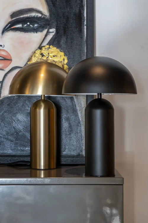 Artdelight tafellamp Best - 2 lichts - 25  x 37.5   cm - mat goud - vtwonen shop