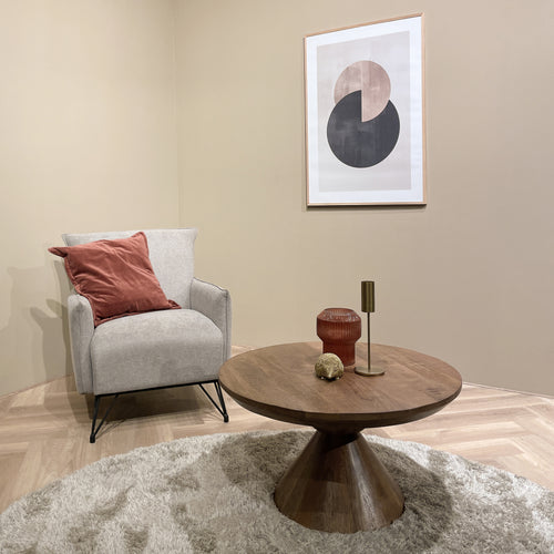 Brix salontafel Baltho - mangohout