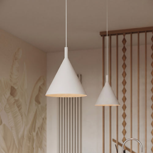 Sollux Lighting Hanglamp NOX 25 beige - 24,5x24,5x140cm