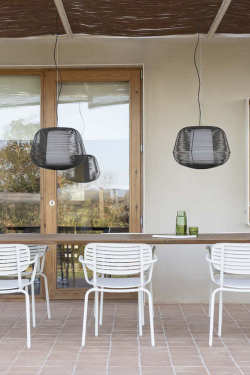 Faro Nara Buitenplafondlamp mat zwart 1x E27 IP65