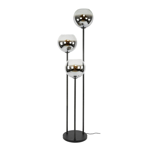 Giga Meubel Vloerlamp Bubble - Zwart - 3-Lichts - 46x46x162cm - vtwonen shop