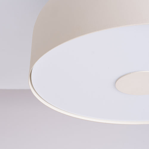 Sollux Lighting Plafondlamp OMIQ beige - 30x30x15cm