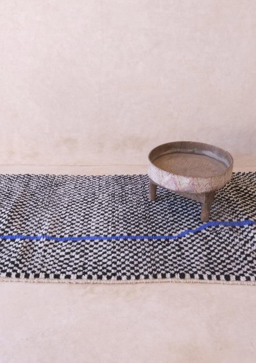 AFK Living vloerkleed Berber - handgemaakt - Wol - 95 x 210 cm - vtwonen shop