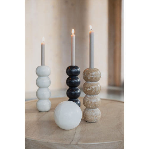 Zuiver Rome Kandelaar Travertin - Beige - vtwonen shop