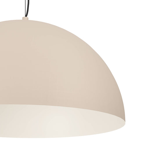 EGLO hanglamp Gaetano 1 - e27 - ø 53,5 cm - zand/crème
