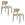 Housecraft Living Noor Eetkamerstoelen Beige - Set van 2