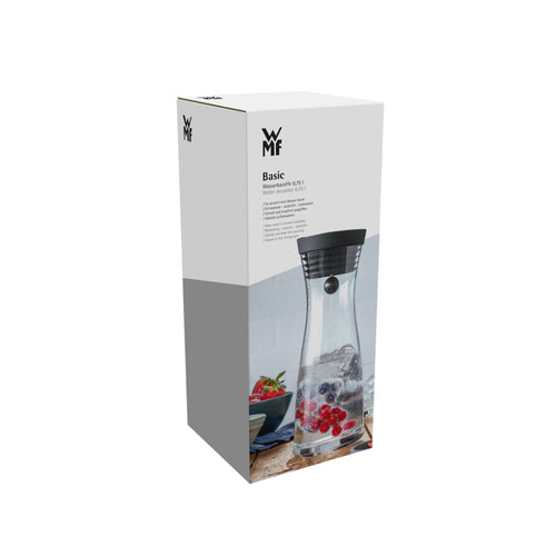 WMF Basic Waterkaraf - 0.75Ltr - Zwart/zilver