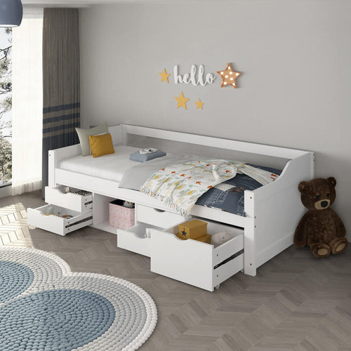 Home Deluxe Kinderbed COSMOS Wit - vtwonen shop