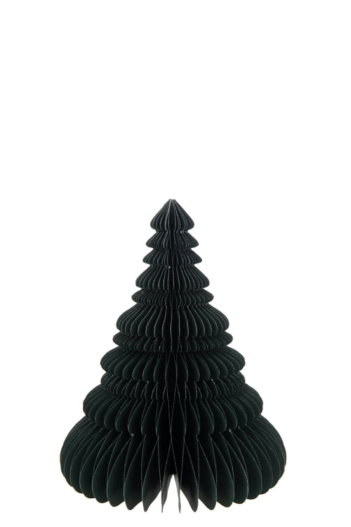 J-Line decoratie Kerstboom Vouwbaar - papier - groen - large - kerstversiering - vtwonen shop
