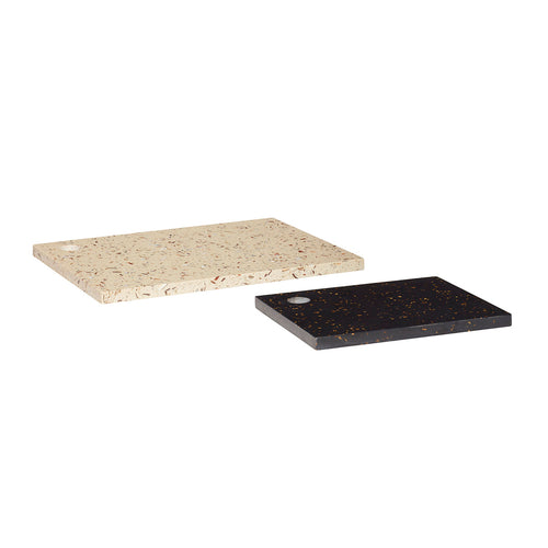 Hübsch borden Shade - terrazzo - 19x23xh2, 35x24xh2cm - vtwonen shop