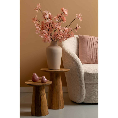 Leitmotiv bijzettafel Force - naturel - 35.5x35.5x45cm - vtwonen shop