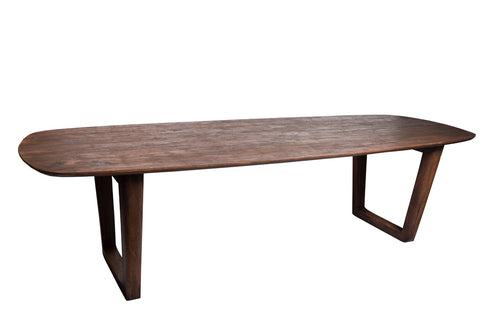 Livingfurn eetkamertafel Cortez - bruin - mangohout - 270cm