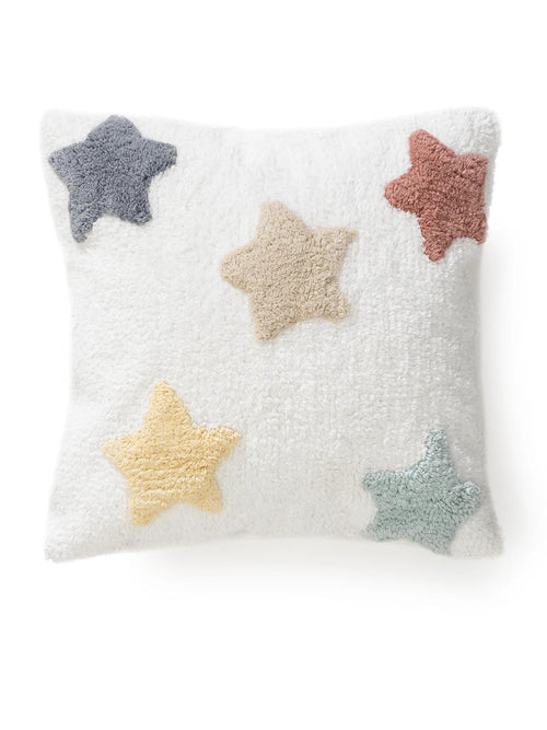 benuta kussenhoes Stars - veelkleurig - 45x45 cm
