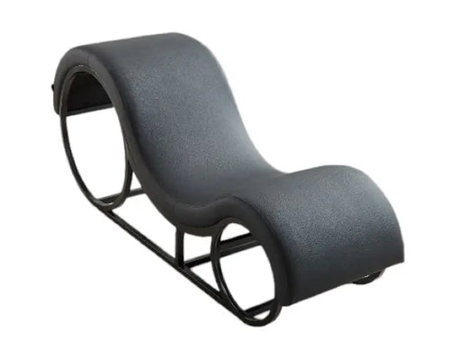 FurniLux Product Tantra Elysium - Tantra Stoel - Zwart - Synthetisch leer - Stijlvolle Bank voor Ontspanning - 163 x 43 x 68cm - vtwonen shop