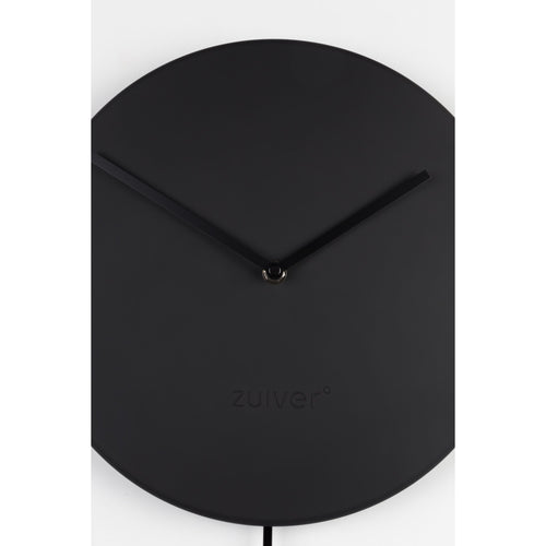 Zuiver Minimal Klok/ Wandklok Rond 30 cm Zwart - vtwonen shop