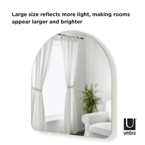 Umbra Hubba Arched spiegel van 86 x 91 cm - vtwonen shop