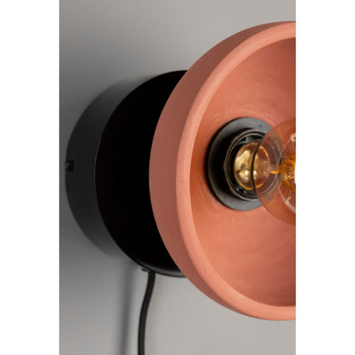 Dutchbone Zahra Wandlamp Terracotta - vtwonen shop