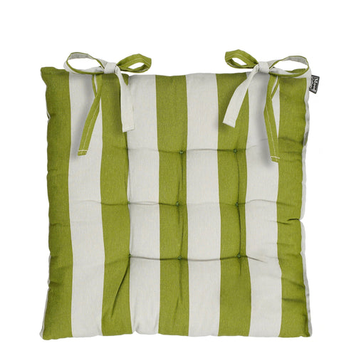 In The Mood Collection Osborn Stoelkussen - L46 x B46 cm - Katoen - Groen - vtwonen shop