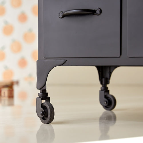 Tikamoon Metalen kindercommode - Zwart