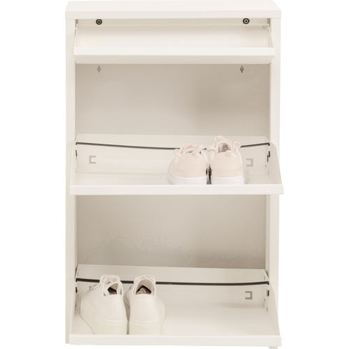 Kare Design Schoenenkast Caruso creme 2+1 laden