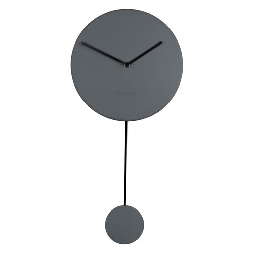 Zuiver Minimal Klok/ Wandklok Rond 30 cm Grijs - vtwonen shop