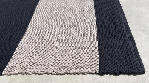 AFK Living vloerkleed Tiago - handgemaakt - Gerecycled katoen - 120 x 170 cm