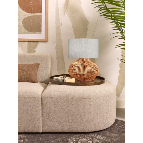 GOOD&MOJO tafellamp Kalahari - grijs - Ø32cm - vtwonen shop