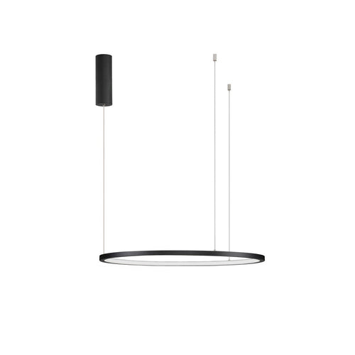 Merano Grove Geïntegreerde LED Plafond Hanglamp Sandy Zwart Aluminium LED 36W 1980Lm 3000K