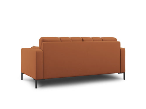 Cosmopolitan Design Bank Bali 2-zits, structurele stof, baksteen - 96x152x75cm