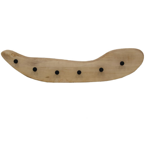 Giga Meubel Kapstok Mirthe - Naturel - Mangohout - 100cm - vtwonen shop