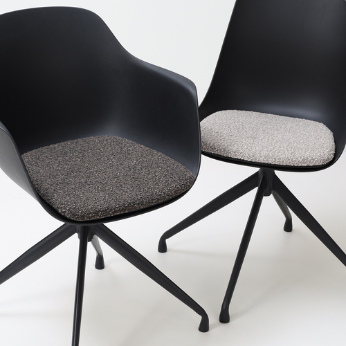 Nolon Fem Stoelkussen Bouclé Bruin - vtwonen shop