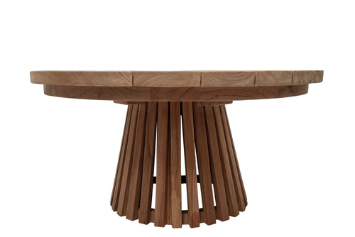 Livingfurn tuintafel Cindo - bruin - 80x80x38 - vtwonen shop