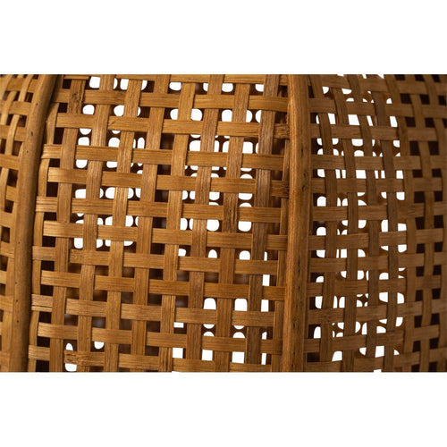 Lesli Living lantaarn Macy - bruin - Ø32x66cm