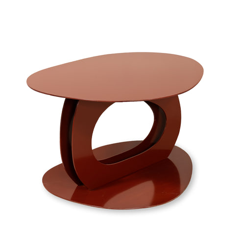 Spinder x Eva van de Ven - TONDA Salontafel - Red Brown - vtwonen shop