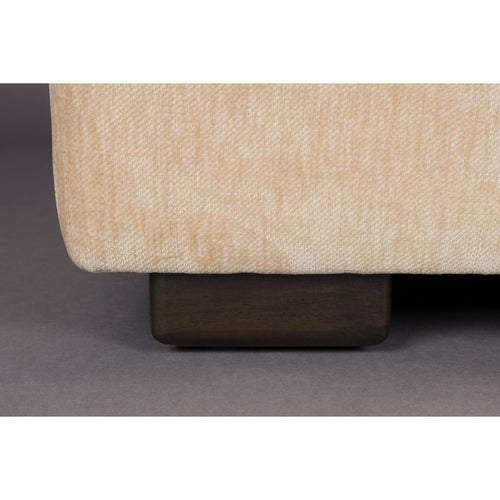 Dutchbone Douglas 3-zitsbank Velours Beige - vtwonen shop